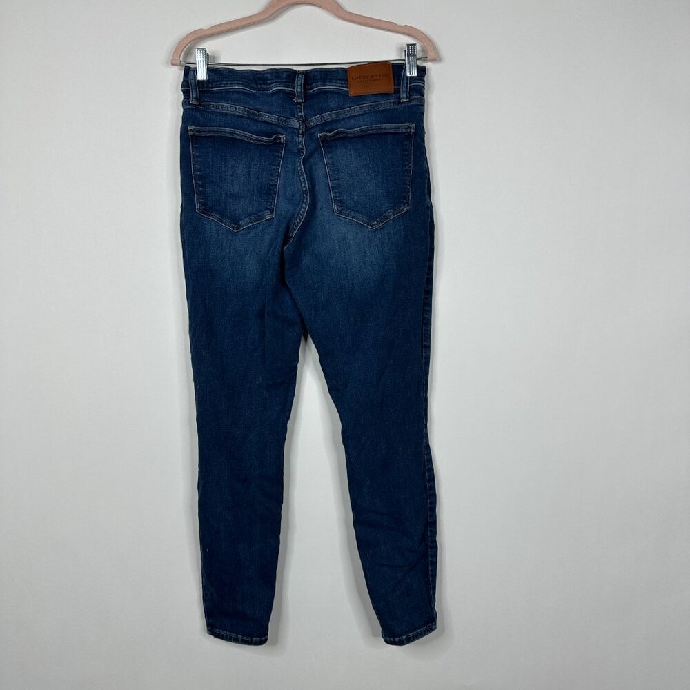 2/$30 Lucky Brand AVA Mid-rise Skinny Jeans Cheyenne 12 #A1388 - Picture 9 of 13